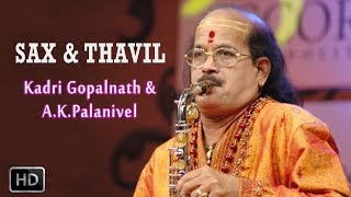 Sax & Thavil - Classical Instrumental - Western Notes - Kadri Gopalnath & A.K.Palanivel