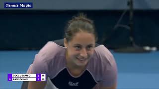 2024 China Open QF Doubles Cocciaretto/Samsonova vs Tang/Yuan