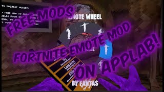 This is the BEST GORILLA TAG COPY FREE MOD MENU(CUSTOM MAPS)FORTNITE EMOTE MOD)ON APPLAB