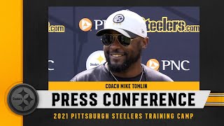 Steelers Press Conference (Aug. 2): Coach Mike Tomlin | Pittsburgh Steelers