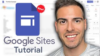 Google Sites Advanced Tutorial 2024 🌐 How To Use Google Sites & Create a Free Website with Templates