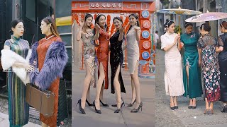 #Tiktok.2021-06.抖音美女专辑.No32.一群旗袍长腿美女不得不说的故事[Eastern Beauty(东方丽人)]