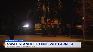 UPDATE: Man arrested following Memphis Dr. SWAT standoff