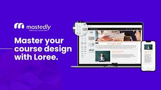 Create Courses in Minutes with Loree Course Design | Mastedly