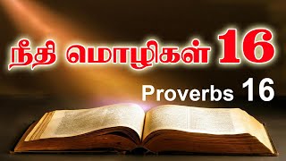 நீதிமொழிகள் 16 | PROVERBS 16 | NEETHIMOZHIGAL 16 | TAMIL BIBLE READING | VISUVASAM TV