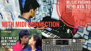 Is Pyar Se Mere Taraf Na Dekho Piano Cover| Instrumental(use headphone)| #trending #times_of_melody