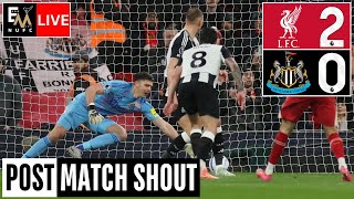 KOP OUT | Liverpool 2-0 Newcastle United | NUFC LIVE PREMIER LEAGUE MATCH REACTION