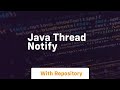 java thread notify