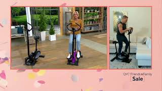 FITNATION Seated/Standing Compact Elliptical on QVC