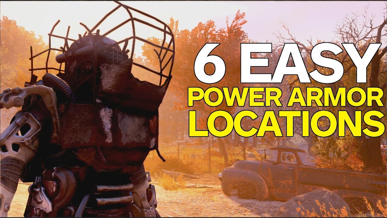 Where To Find All Power Armor Plans In Fallout 76 Rare Plan