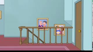 Family Guy - Peter Falls Down The Stairs (UNCENSORED)