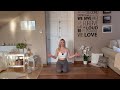 28 min mellkasnyitó fűtő hatású gyakorlás home yoga kőváry anett tel