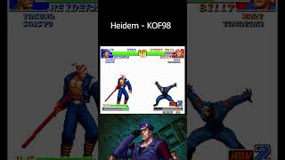 Heidern vs Billy - KOF98 #gaming