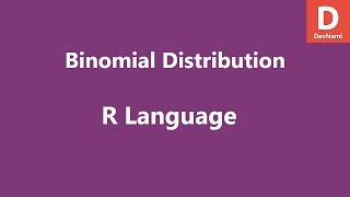R Programming Binomial Distribution