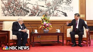 ‘I have great respect for you’: Xi Jinping welcomes Henry Kissinger to Beijing