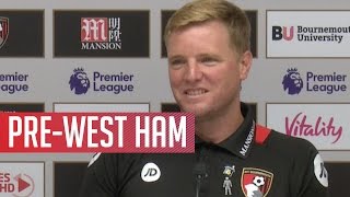 Press conference | Eddie Howe warns his players to focus 'in the right way' ahead of Sunday