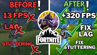 Fortnite 2025: Ultimate FPS Boost Guide | Fix Lag, Stuttering \u0026 FPS Drops Now