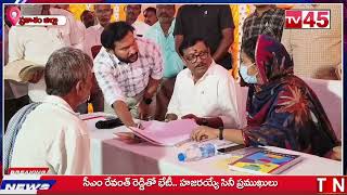 ప్రజల సమస్యలను పరిష్కారానికే రెవెన్యూ సదస్సులు.. కలెక్టర్ తమీమ్ అన్సారీయ// TV45