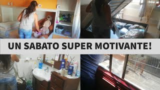 *NEW*GRANDE MOTIVAZIONE PER LA PULIZIA DEL SABATO|ROUTINE DI LAVATRICI