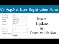 Asp.Net Web Form: User Registration Or Sign Up With SQL Server