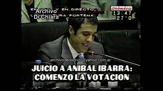 Caso Cromañon - Juicio a Anibal Ibarra - Año 2006 V-02490 3 DiFilm