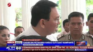 KPUD DKI: Cagub DKI Petahana Harus Cuti Saat Kampanye