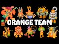 All Orange Monsters (All Sounds & Animations) | My Singing Monsters