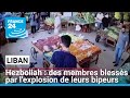 Liban : des centaines de membres du Hezbollah blessés par l'explosion de leurs bipeurs