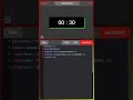 Simple Countdown Timer | HTML CSS JavaScript