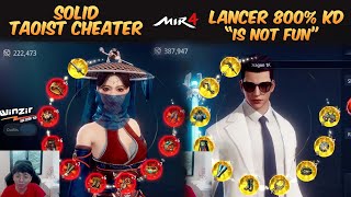 MIR4 - SOLID CHEATER / LANCER 800% KD \