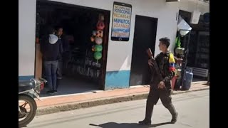 Disidencias de las FARC patrullaron las calles de San Calixto, en Norte de Santander