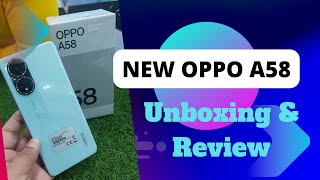 Oppo A58 / First look / Unboxing \u0026 Review / Dazzling green color