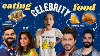 Eating Only CELEBRITY Favourite Food for 24 hours 😍😍 | So Saute
