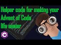 Helper code for making your Advent of Code life easier