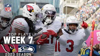 Arizona Cardinals Top Plays vs. Seattle Seahawks | 2023 Regular Season Week 7