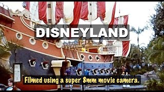 Disneyland in the 1970s  Filmed using a super 8mm movie camera.