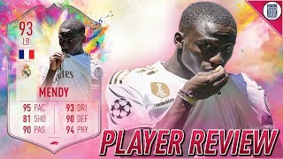 93 SUMMER HEAT FERLAND MENDY PLAYER REVIEW! GAMEPLAY OBJECTIVE - FIFA 20 ULTIMATE TEAM