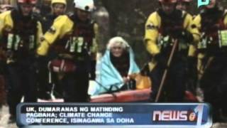 GLOBALITA - UK, dumaranas ng matinding pagbaha; climate change conference isinagaawa sa Doha