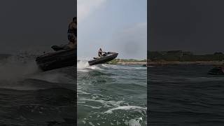 Seadoo wave jumping