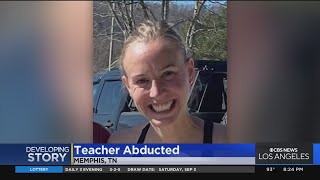 Search for teacher abducted while running in Memphis, Tennessee continues