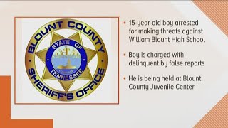 William Blount High School student arrested for threats