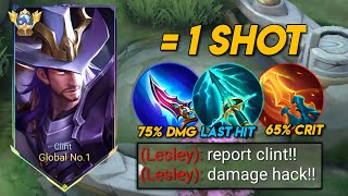 SUPREME CLINT NEW BEST FULL DAMAGE BUILD FOR 1 SHOT 2024!!😈 ( RECOMMENDED BUILD! ) - 100% BROKEN!!