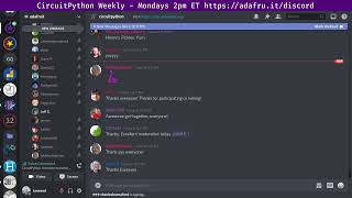 CircuitPython Weekly Meeting for September 9th, 2020 #adafruit