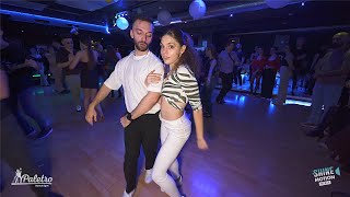 Georgy Tomov \u0026 Neda Hristova - Salsa Social Dance | Paletro \u0026 Abayomi Christmas Party Time