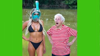 Try Not To Laugh or Grin While Watching Ross Smith Grandma Instagram Videos - Best Vines 2017