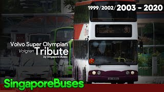 Farewell Volvo Super Olympian B10TL Volgren Tribute | 1999 - 2020 (Singapore Buses)