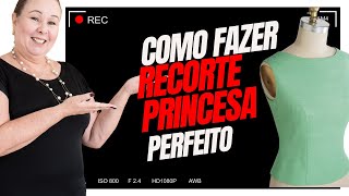 A Verdade Sobre o Recorte Princesa: Modelagem e Costura Sem Falhas