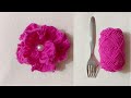 #easyflowercraftideas/#diyflowercrafts/#how to make woolen flowers/#diywoolencraftideas