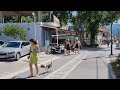 nidri lefkada greece june 2022 walking street