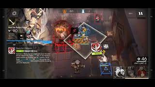 Arknights IS2 Crimson Solitaire 2nd Ending Boss Big Sad Lock Clear with Blank Suicide Note.